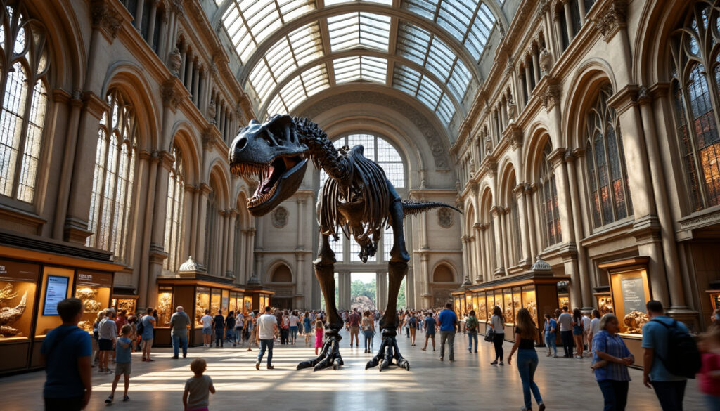 explorez les trésors fascinants du musée d’histoire naturelle de londres à travers ses expositions captivantes et bénéficiez de conseils pratiques pour une visite inoubliable.