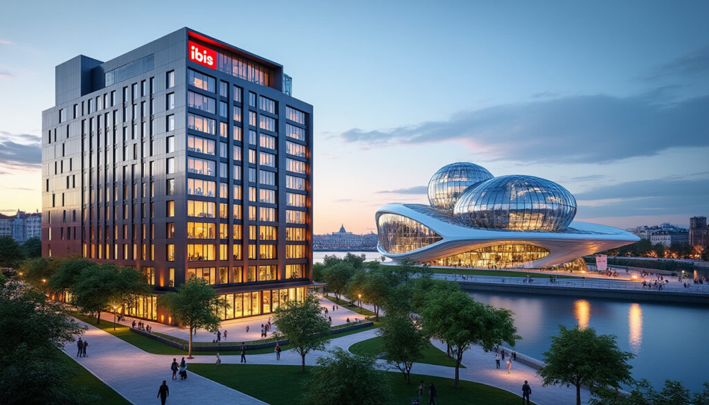séjournez à ibis lyon gerland, idéalement situé pour visiter le musée des confluences et profiter des attractions environnantes dans un cadre confortable et accueillant.
