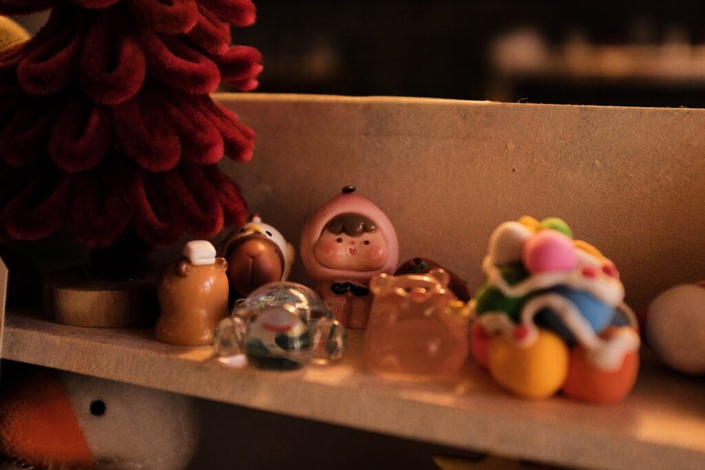 Small souvernirs that I found in a local café