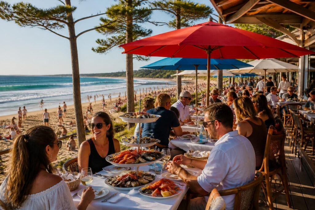découvrez les restaurants incontournables de biscarrosse plage, parfaits pour savourer des fruits de mer frais et des spécialités locales dans un cadre convivial et authentique.