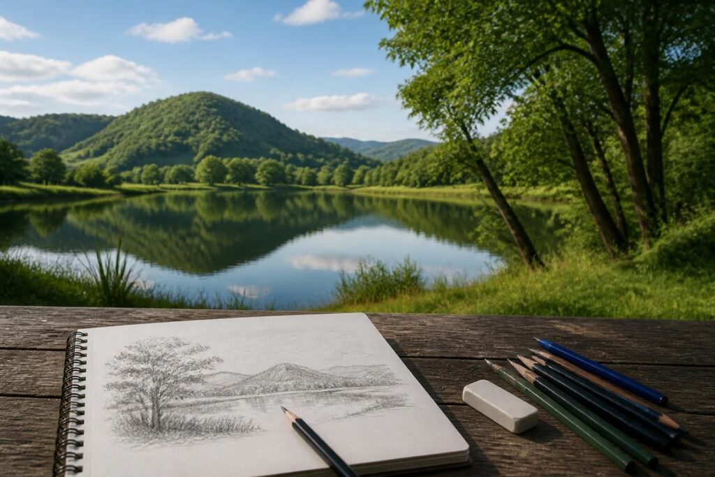 apprenez à dessiner des paysages grâce à des techniques simples et accessibles, idéales pour les débutants souhaitant s'améliorer rapidement.