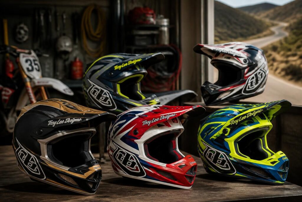 découvrez les casques troy lee design, l'équipement indispensable pour les passionnés de moto alliant style, sécurité et performance.