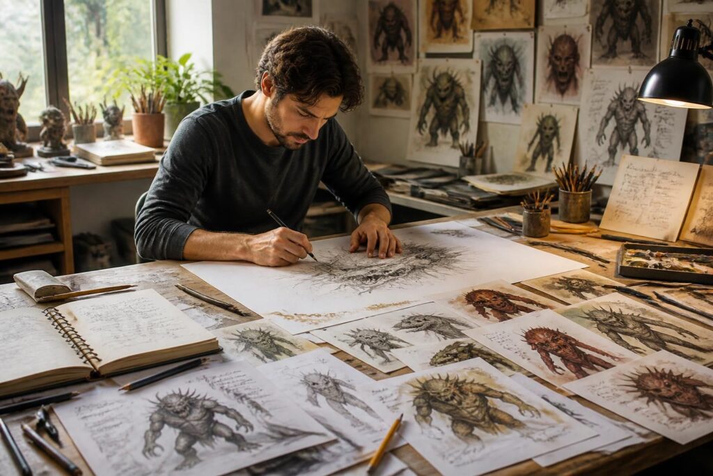 découvrez des astuces et techniques créatives pour apprendre comment dessiner des monstres facilement et développer votre imagination artistique.