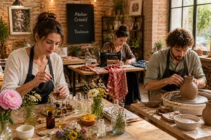 découvrez wecandoo toulouse et ses ateliers uniques de parfum, poterie, couture et bien plus encore pour vivre une expérience créative et authentique.