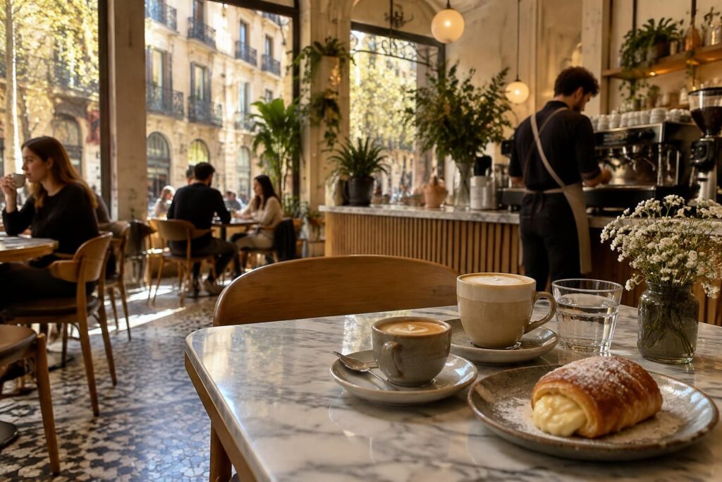 découvrez les meilleurs coffee shops de barcelone, leurs cafés de spécialité et leurs incontournables locaux pour une pause gourmande au cœur de la ville.