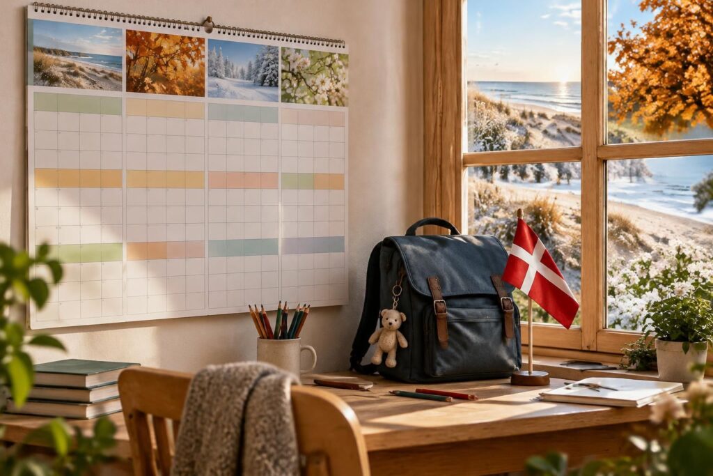 consultez les dates des vacances scolaires au danemark, le calendrier par période et les spécificités régionales pour organiser votre séjour.