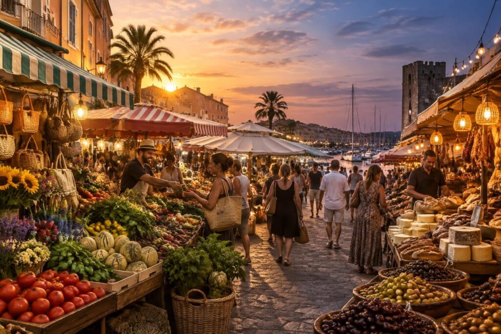 découvrez les jours d’ouverture des marchés à agde et dans les environs, ainsi que les marchés nocturnes pour profiter de l’ambiance estivale.