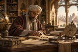 découvrez la vie et les travaux de mohammed ibn musa al-khwarizmi, mathématicien perse dont les écrits ont posé les bases de l’algèbre.